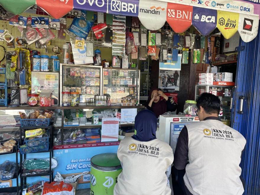 MAHASISWA KKN LAKSANAKAN PENDATAAN UMKM DI DESA BEJI UNTUK MEMETAKAN POTENSI EKONOMI LOKAL