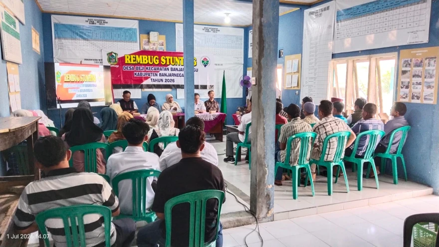 REMBUG STUNTING DESA BEJI KECAMATAN BANJARMANGU TAHUN 2026