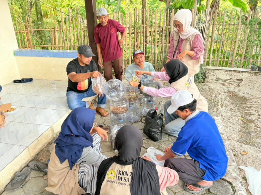 INOVASI PENGELOLAAN LIMBAH ORGANIK MELALUI PEMBUATAN KOMPOSTER GALON BEKAS DI DESA BEJI, KECAMATAN BANJARMANGU, KABUPATEN BANJARNEGARA