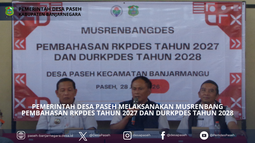Pemerintah Desa Melaksanakan Musdes Perencanaan Tahun 2027