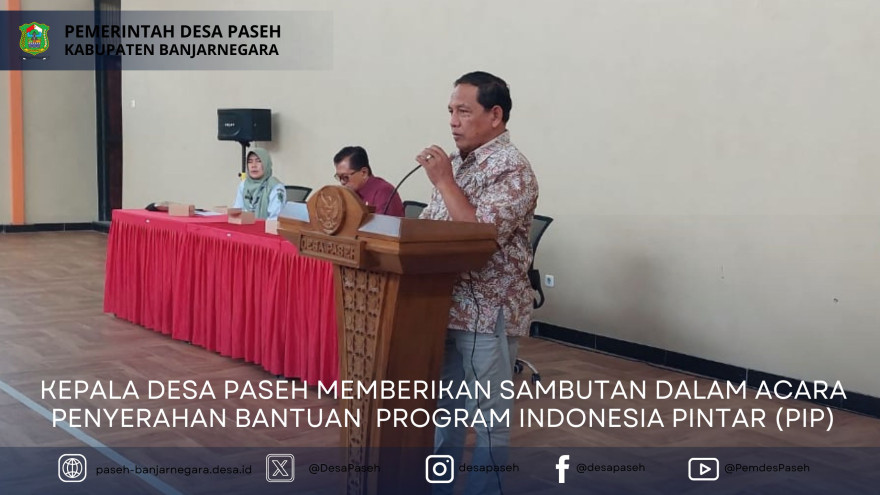 Sebanyak 104 Siswa dan SD N 1 dan 2 Paseh Menerima PIP Tahun 2025